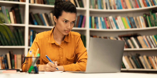 A student using certified academic translation for transcripts and diplomas in Pittsburgh, ensuring university acceptance.