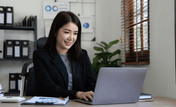 A translator in North Versailles is providing apostille services for legal documents, ensuring they are certified.