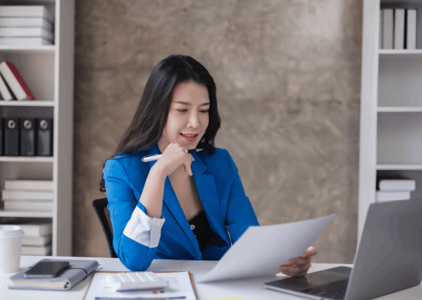 A translator working on certified translations of immigration docs in Upper St. Clair, ensuring compliance with standards.