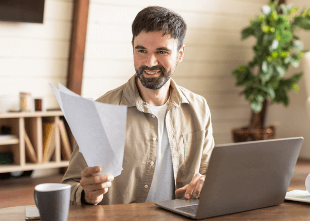 A client choosing certified Birth Certificate translation service in Pittsburgh, ensuring accurate and accepted translations.