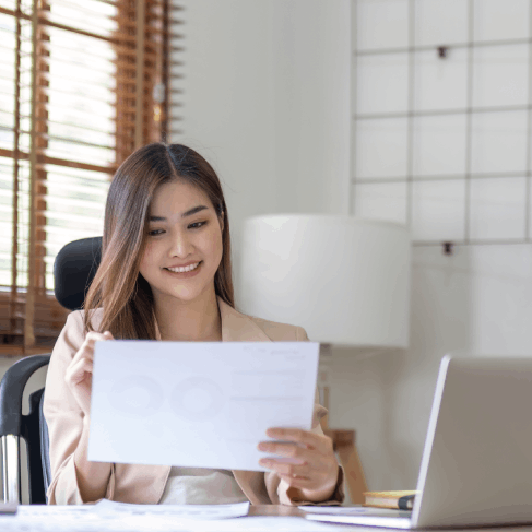 A staff member uploads files to a secure portal for Vietnamese Translation Services in Pittsburgh, preparing an agency doc.