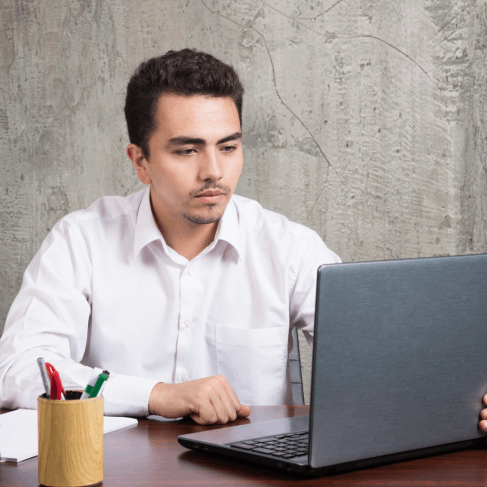 Customer using sensitive government documents for agencies in Upper St. Clair, ensuring compliance with federal regulations.