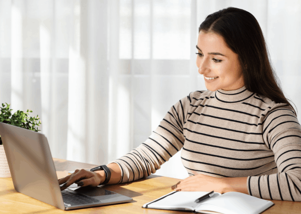 A client utilizing comprehensive language translation services in Robinson Township to meet specific needs across industries.