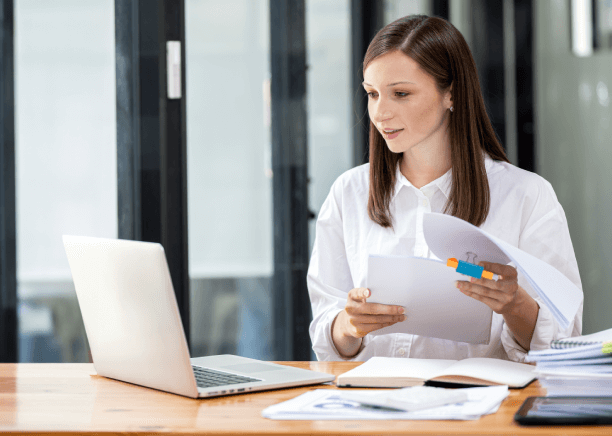 A customer using Birth Certificate translation services online in Pittsburgh, receiving fast, certified translations.