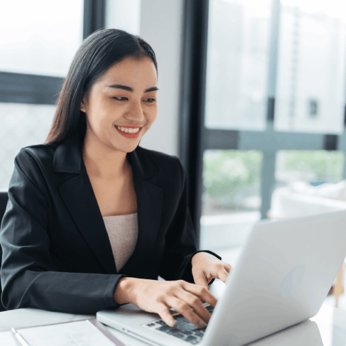 A translator works on translating government docs in Penn Hills, ensuring accuracy and compliance with official guidelines.