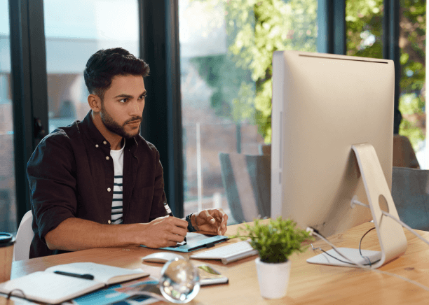 Client utilizing translation services to bridge language barriers for global academic communication and research.