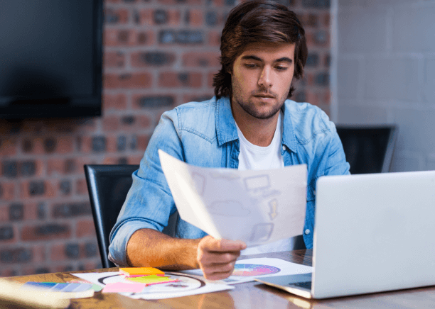 A client benefits from secure language translation services in Pittsburgh for government documents, ensuring confidentiality.