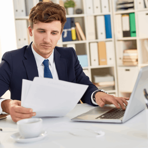 Translator in West Mifflin providing document translation services for accurate translations of financial statements.